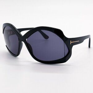 NEW TOM FORD SUNGLASSES CHEYENNE TF903 01A BLACK WOMEN EYEWEAR FT0903/S 01A